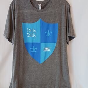 Dilly Dilly Shield Bud Light Men's XL T-Shirt